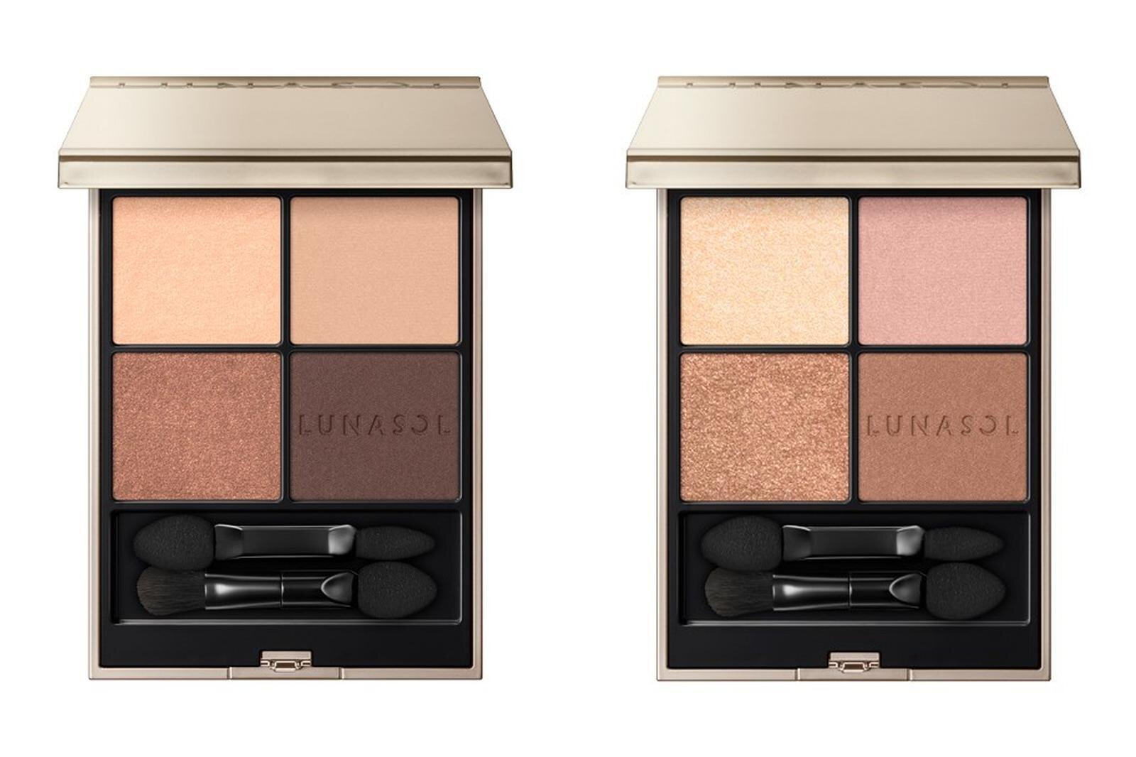 左から) ルナソル アイカラーレーションN 17、18 各7,700円＜新色＞