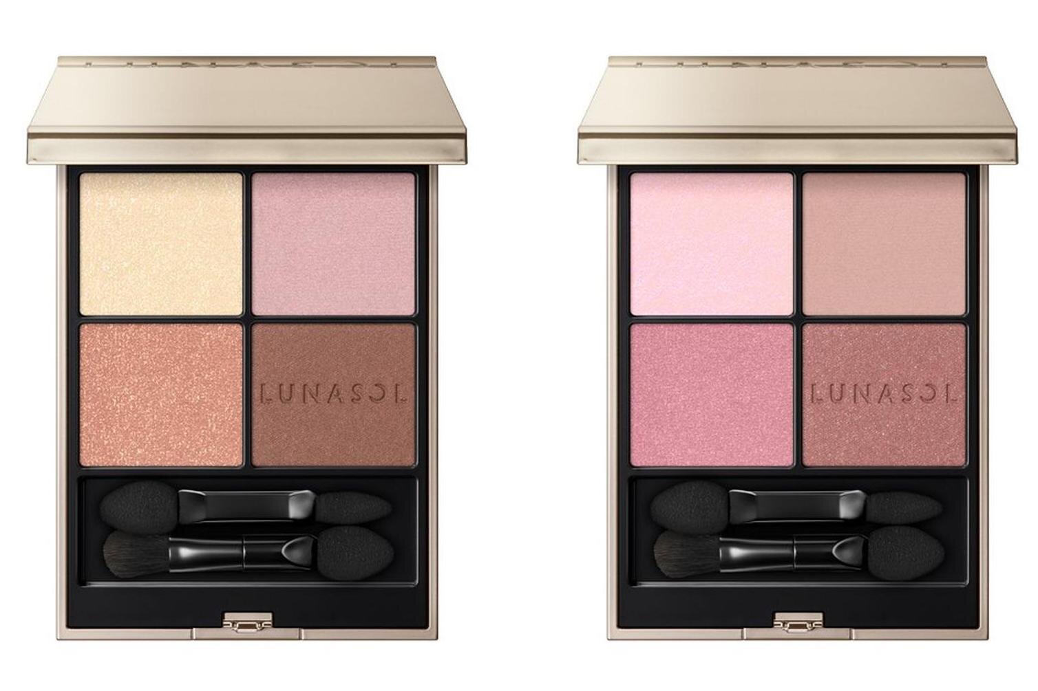 ルナソル2026年春コスメ、“ベージュ主役”新ベーシックアイパレ＆春風パウダーチーク