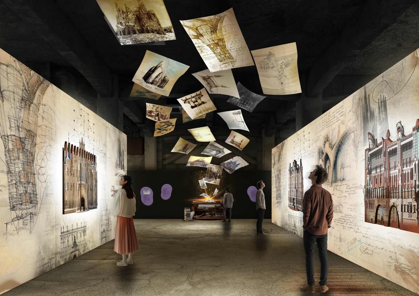 「ガウディ展」東京・天王洲で、貴重な未公開資料やサグラダ・ファミリア建築を体験できるアートも｜写真10