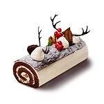 JWマリオット・ホテル奈良25年クリスマスケーキ、羽モチーフの苺ショート＆”鹿の角チョコ”乗せケーキ｜写真3