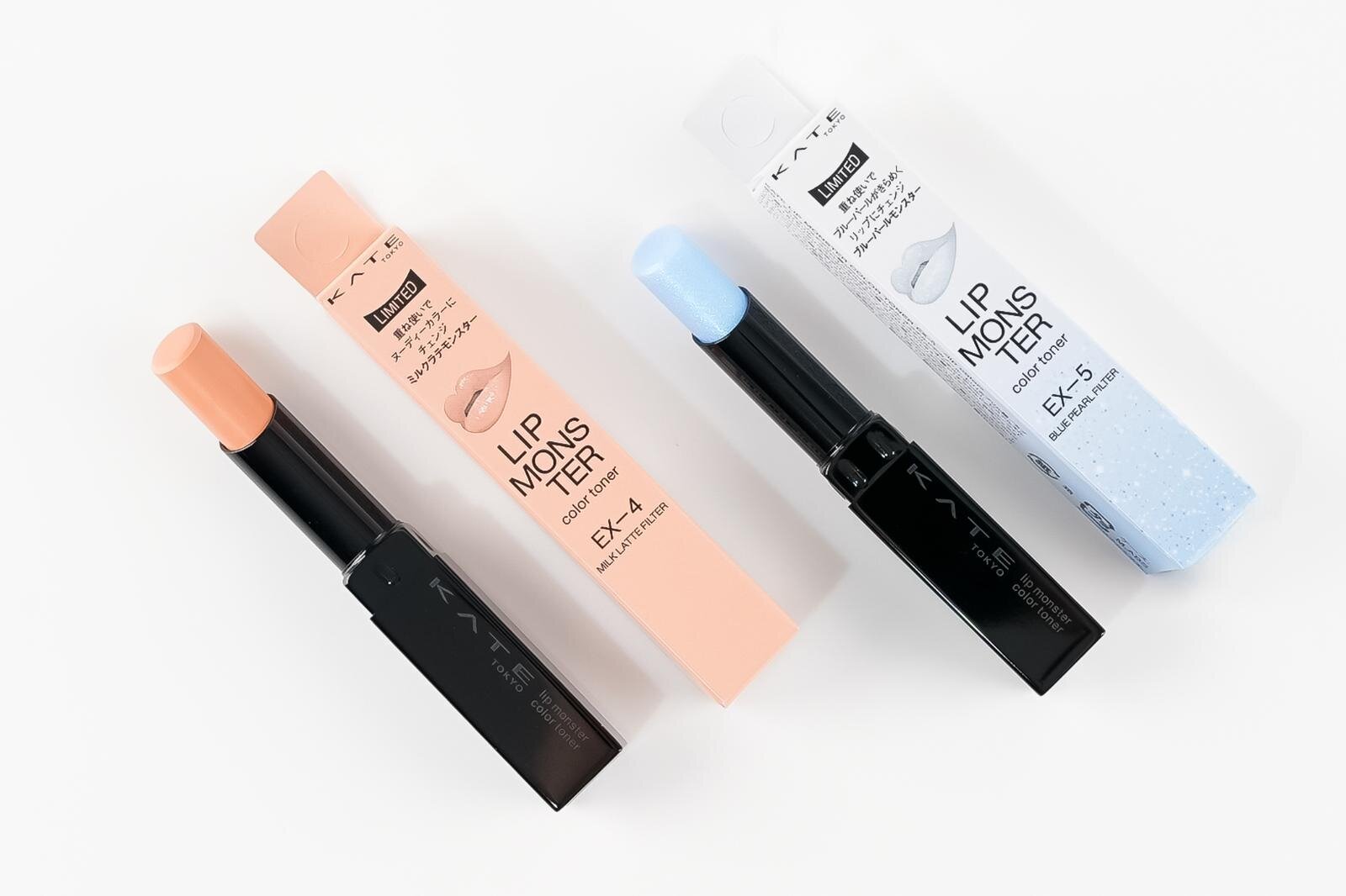 左から) ケイト リップモンスターカラートナー EX-4、EX-5 各1,650円(編集部調べ)＜数量限定＞