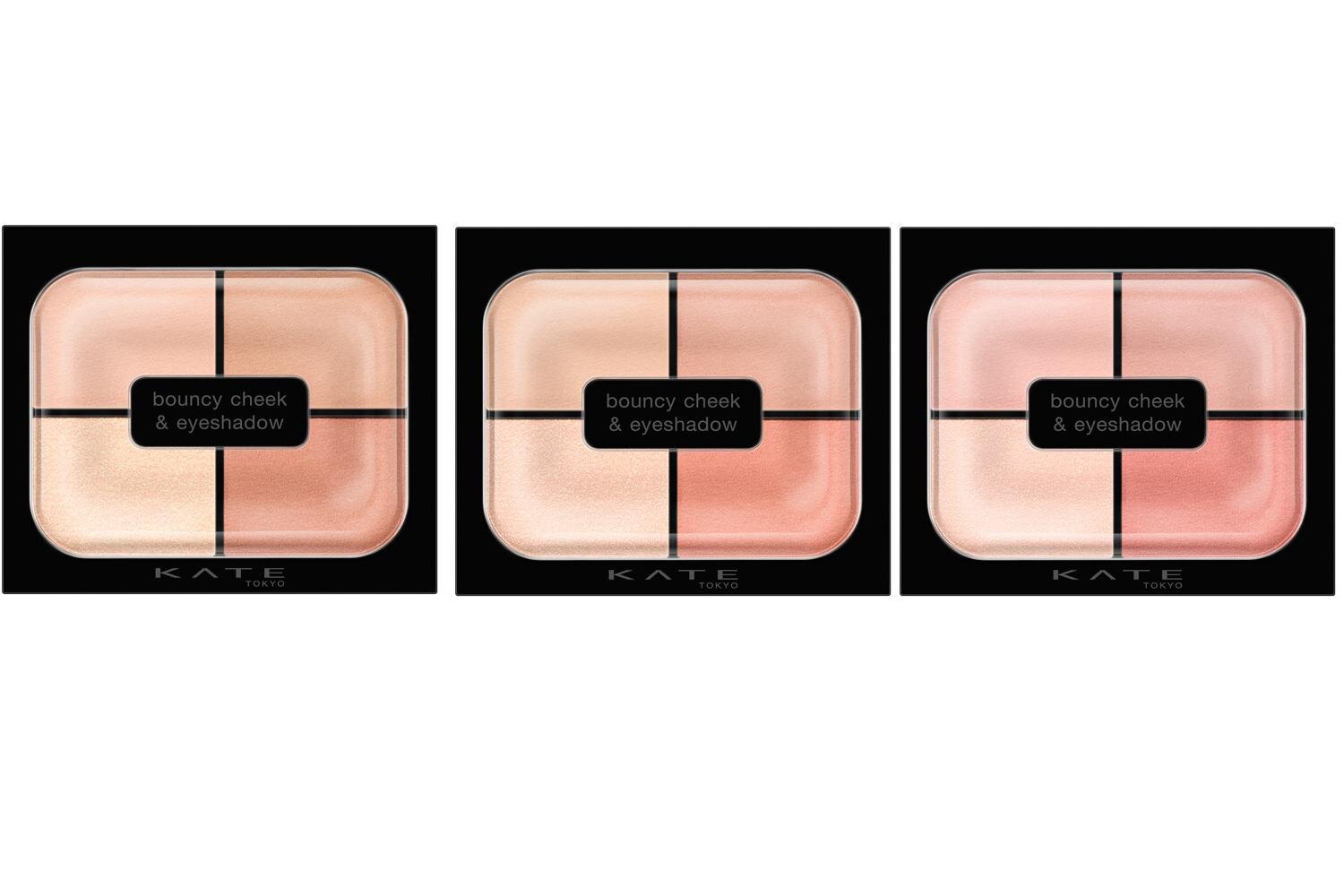 ケイト26年春コスメ“頬まで目もと”新パレットで血色感メイク、脱色級眉マスカラの限定色も