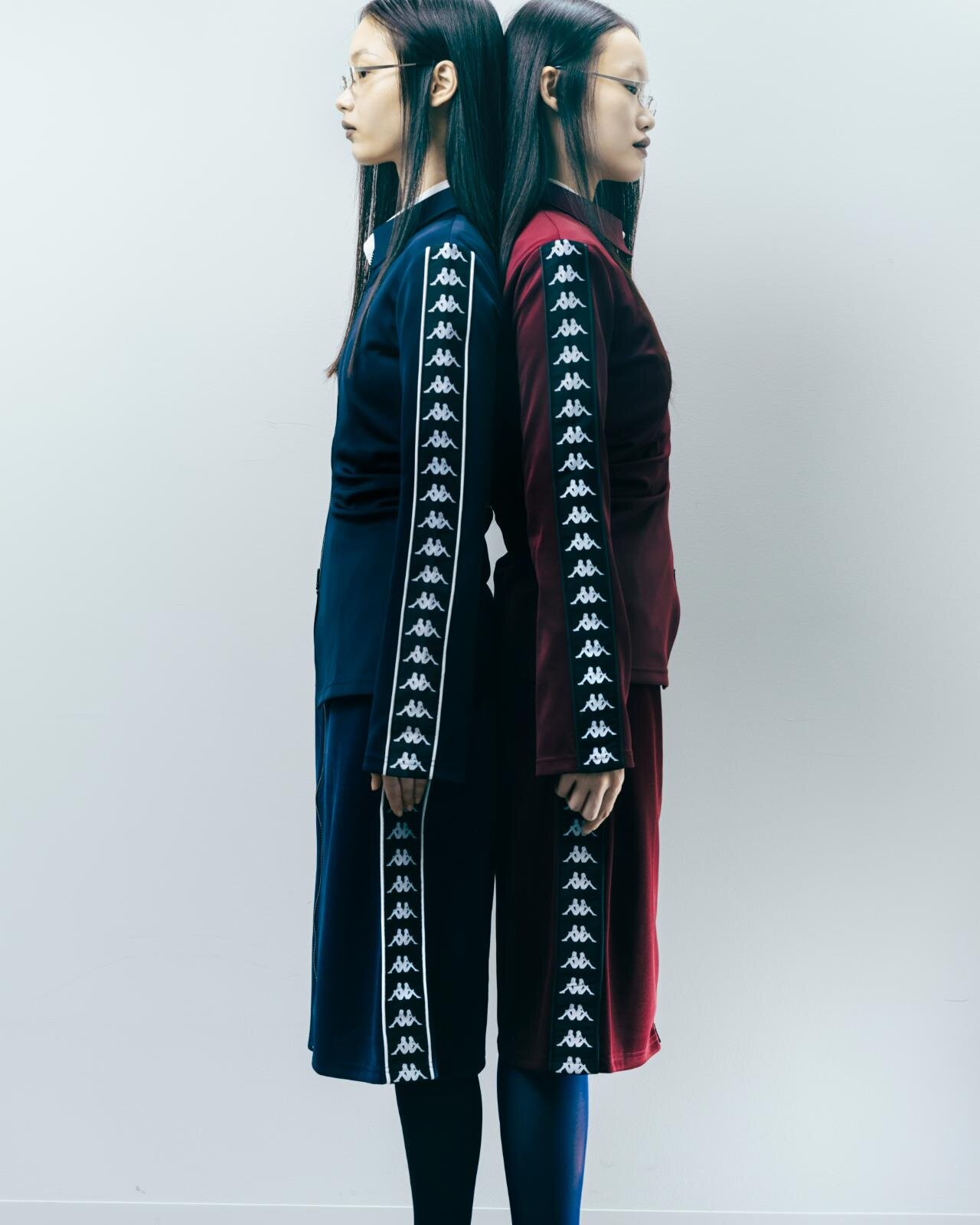 カッパ×シングス ザット マター、“袖を取り外せる”マルチカラーブルゾン＆異素材バルーンパンツ｜写真2