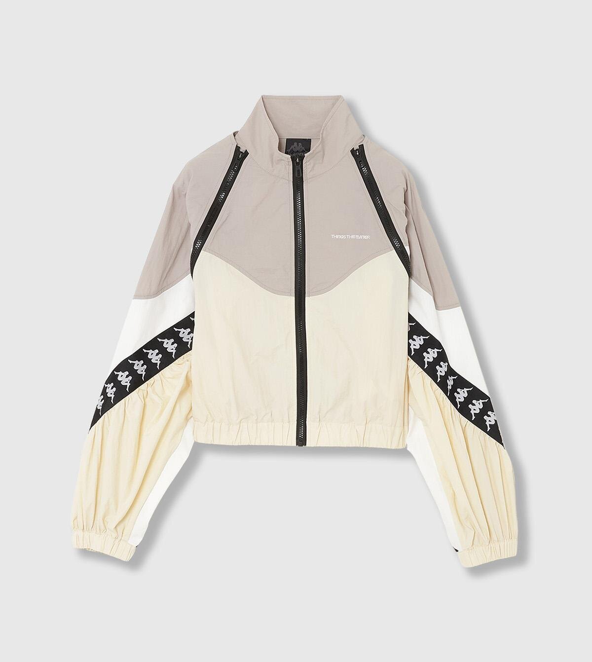 カッパ×シングス ザット マター、“袖を取り外せる”マルチカラーブルゾン＆異素材バルーンパンツ｜写真14