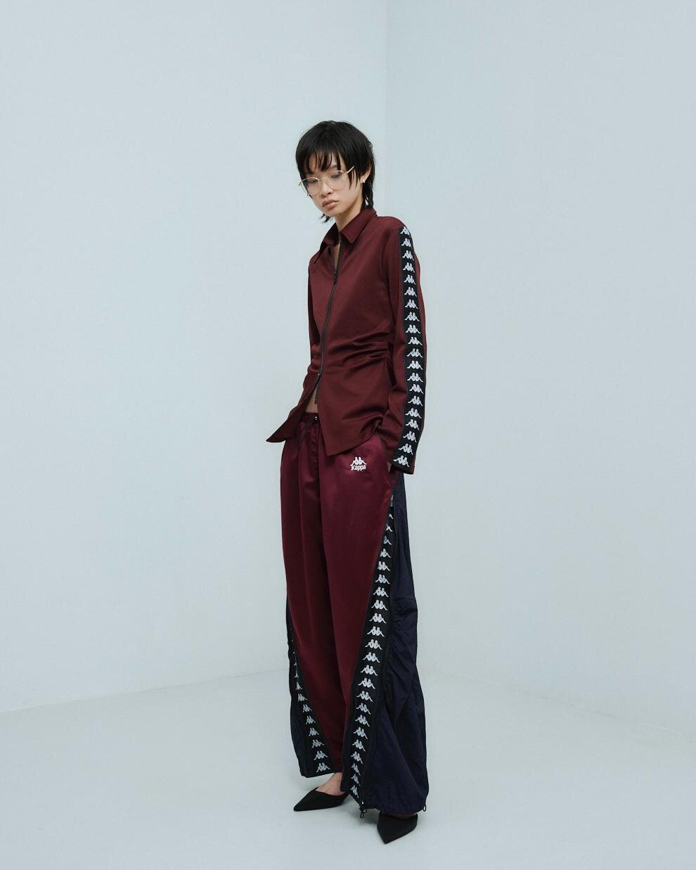 カッパ×シングス ザット マター、“袖を取り外せる”マルチカラーブルゾン＆異素材バルーンパンツ｜写真11