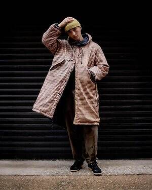 タイオン×ユニバーサルワークスのダウンウェア、ウールツイード風リバーシブルコートやジャケット｜写真7