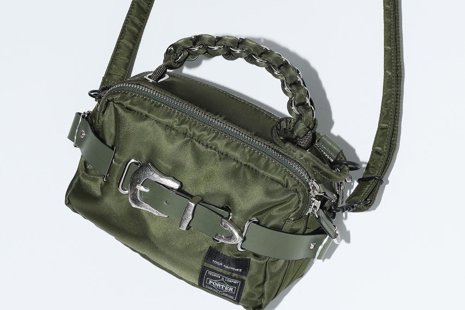 TOGA × ポーター“編み込みハンドル”付きショルダーバッグやバックパック、初のウエアも