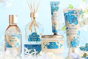 SABON「ジャスミン・ワンダー」26年春も、“ブルージャスミン”香るボディスクラブやシャワーオイル