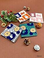 ミッフィーのクリスマスハンカチ、コートに身を包む“ボリスとバーバラ”｜写真2