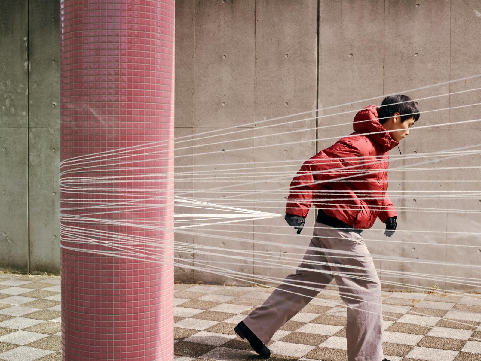 ジェイラル × ゴールドウイン、ステッチが消えるダウンジャケット＆独創的なパターンのフリース｜写真17