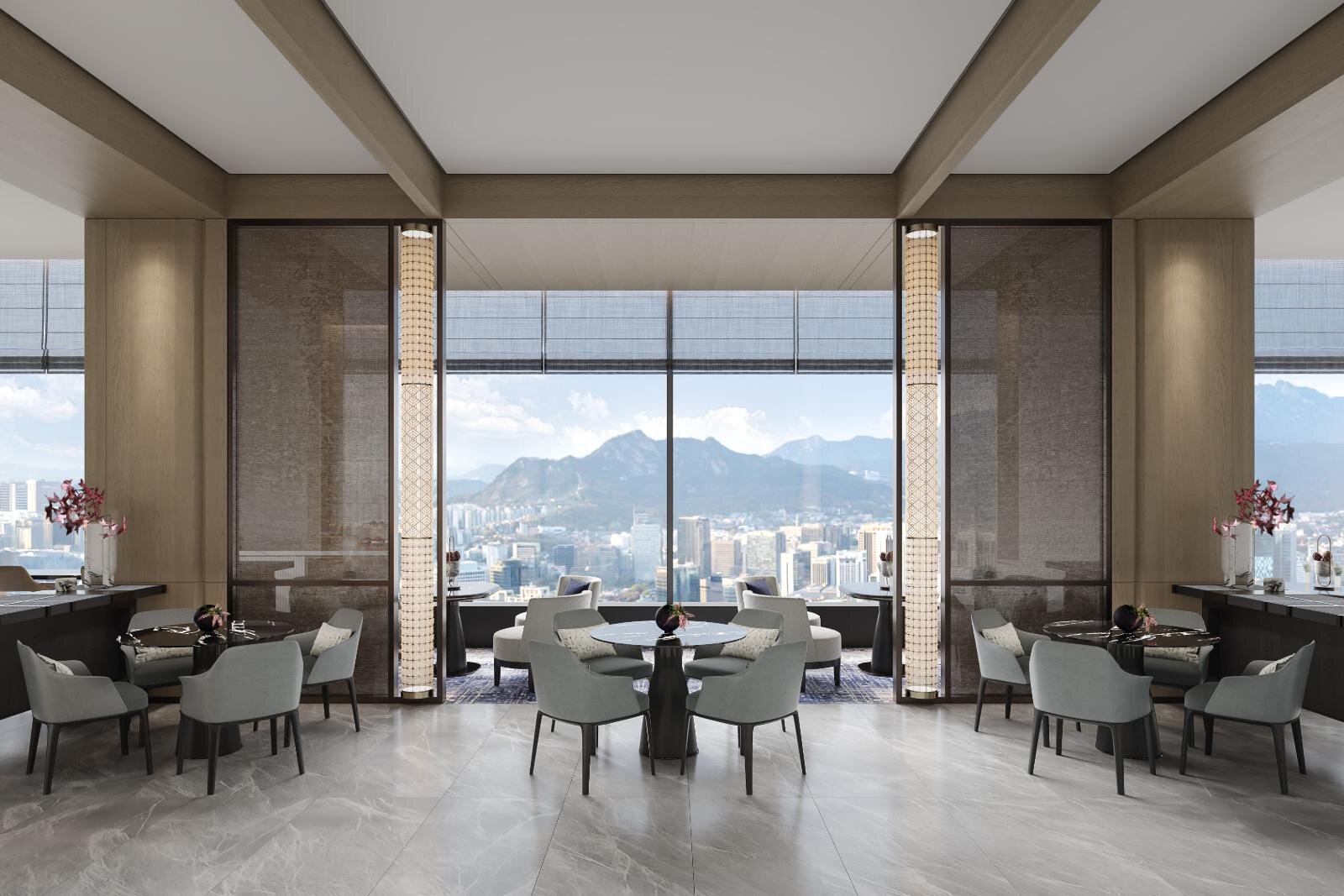 「神戸マリオットホテル」JR神戸駅直結のウォーターフロントに開業、マリンブルー基調とした全186室