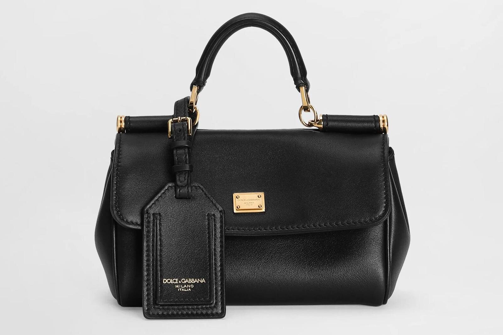 ドルチェ＆ガッバーナ“もっちりレザー”バッグ「マイ シシリー」がミニサイズに、刻印できるタグ付き