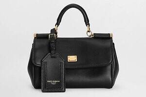 ドルチェ＆ガッバーナ“もっちりレザー”バッグ「マイ シシリー」がミニサイズに、刻印できるタグ付き