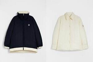 ジル サンダー×モンクレールのダウンジャケット、クリーンなラインのブルゾンやふんわり軽量アウター