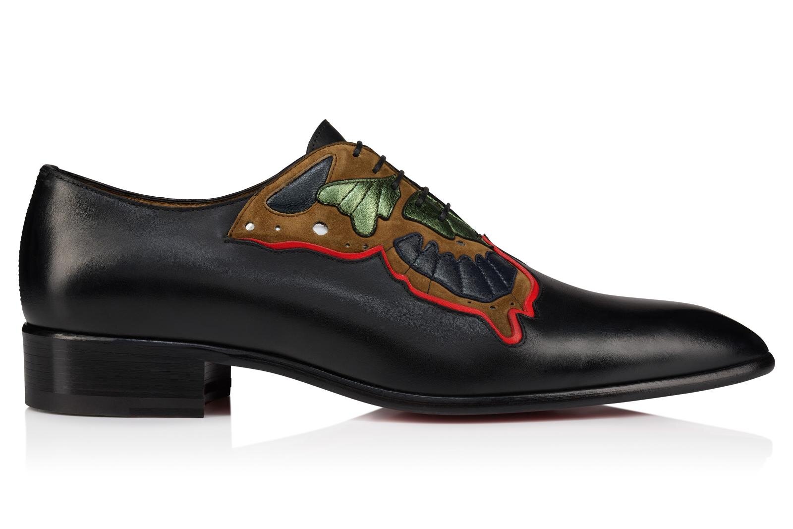 レザーシューズ(革靴)｜クリスチャン ルブタン26年春メンズシューズ、“蝶モチーフ”のレザーローファーやマウンテンブーツ