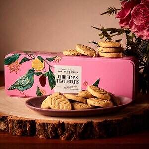 英国フォートナム・アンド・メイソン、紅茶のクリスマスアドベントカレンダー&オルゴール付きビスケット缶|写真5