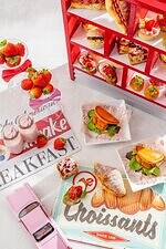 ヒルトン東京「パンが主役」のアフタヌーンティー、苺マーブルデニッシュやクロワッサンサンド｜写真3