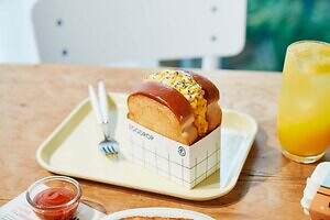 韓国発卵サンド「エッグドロップ」青山に日本初上陸、ふんわりスクランブルエッグ×ブリオッシュのサンド｜写真3