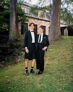 トム ブラウン(THOM BROWNE) 2025年冬ウィメンズ&メンズコレクション  - 写真2