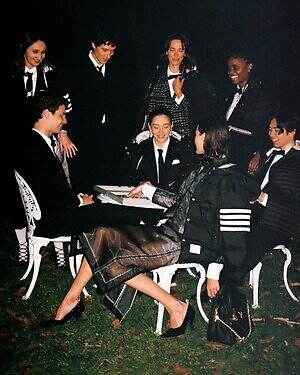 トム ブラウン(THOM BROWNE) 2025年冬ウィメンズ&メンズコレクション  - 写真6