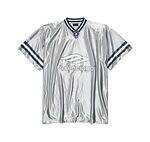 バレンシアガ“アメフト着想”ウェア、ユニフォームロゴ入りTシャツ＆ジャケット｜写真8