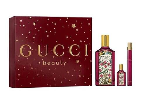 グッチ ビューティ25年クリスマスコフレ、人気フレグランス現品＆ボディローションのギフトセット