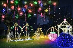 広島の冬イルミネーション「ひろしまドリミネーション2025」“光の城”や街路樹ライトアップ｜写真2