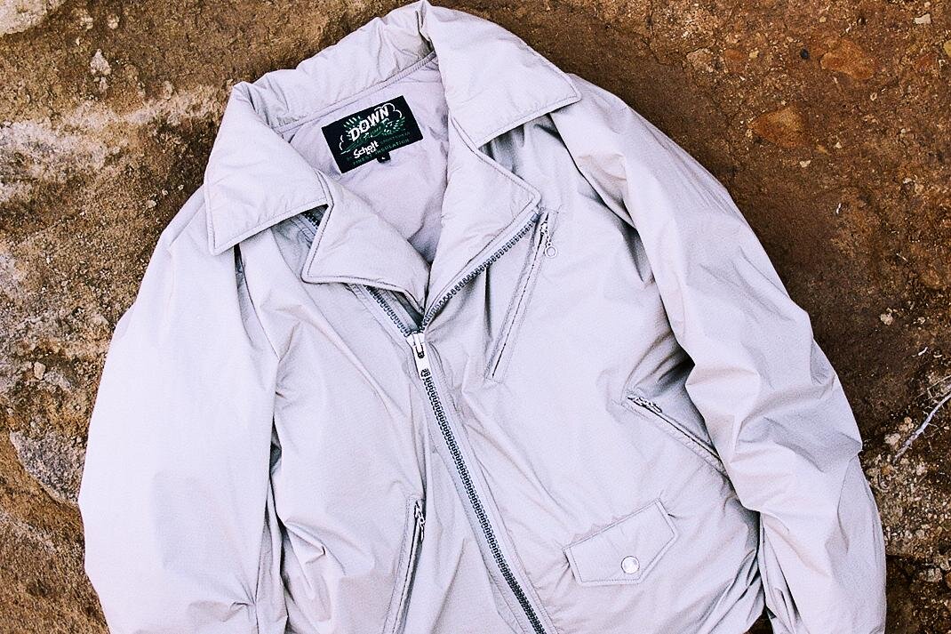 ショット×ナンガ、ダブルライダース型の高機能ダウンジャケット
