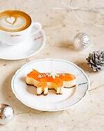 カフェ キツネ冬限定メニュー、“キツネ型”アップルハニーケーキ＆キャラメルヘーゼルナッツラテなど｜写真1