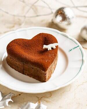 カフェ キツネ冬限定メニュー、“キツネ型”アップルハニーケーキ&キャラメルヘーゼルナッツラテなど|写真3