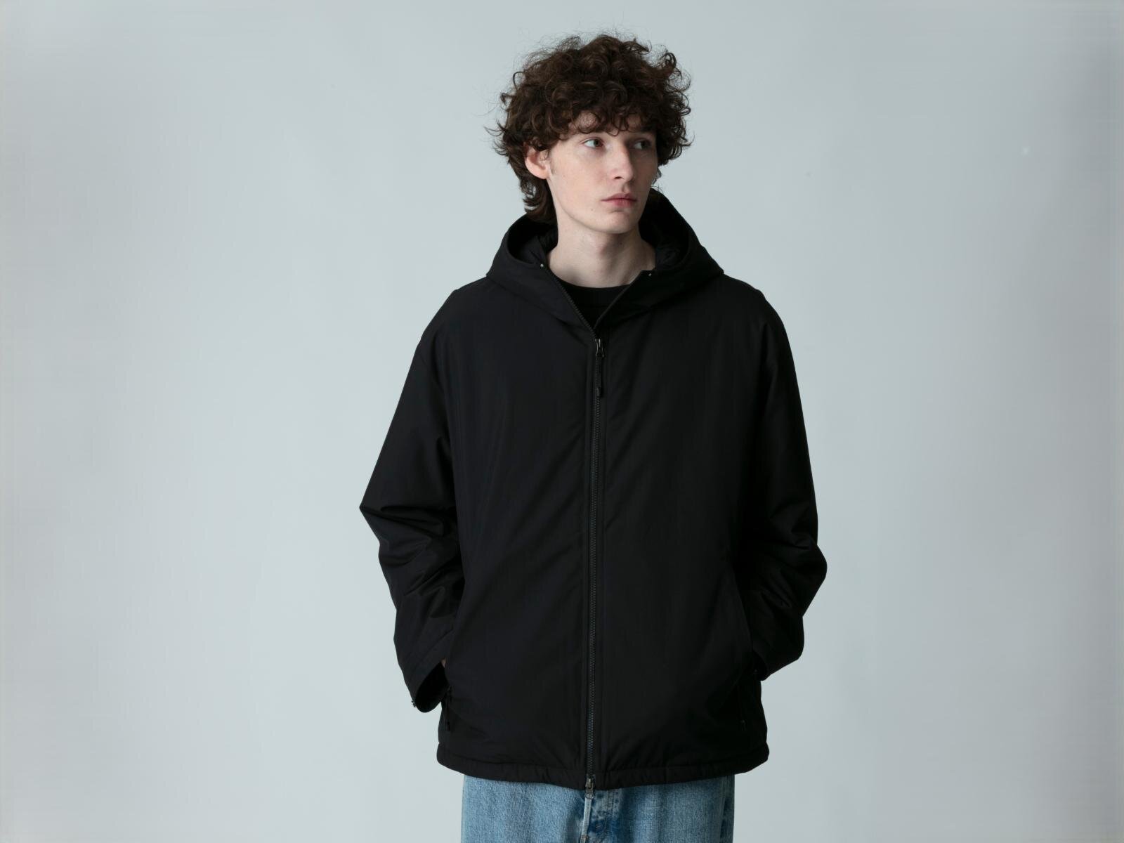 「インシュレーション ジャケット」ブラック 91,300円