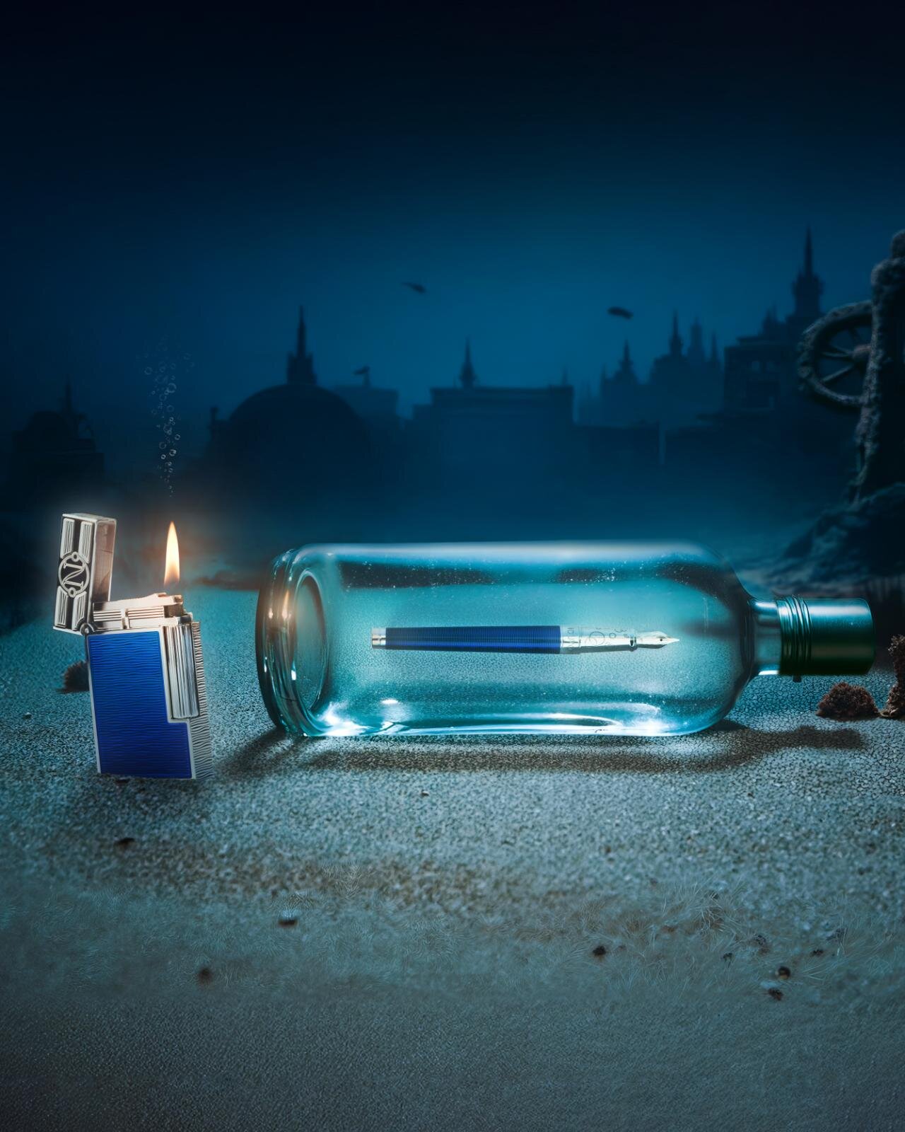 ライン2 321,200円、ラインD エタニティ 万年筆 287,100円