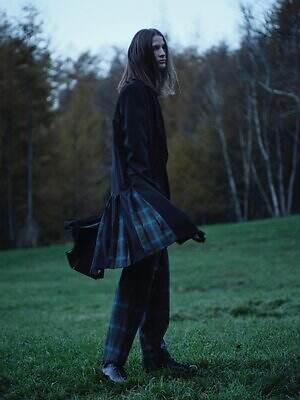 ヨウジヤマモト×ペンドルトン、チェック柄プリーツジャケット＆“まるでブランケット”アウター｜写真16