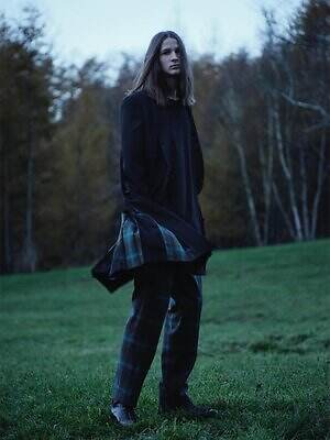 ヨウジヤマモト×ペンドルトン、チェック柄プリーツジャケット＆“まるでブランケット”アウター｜写真17