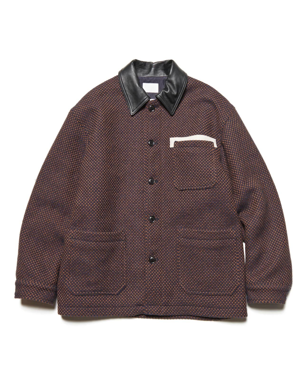 ソフ×クヴァドラ“チェック柄”カバーオールやフライトジャケット、上質な家具用生地を使用｜写真8