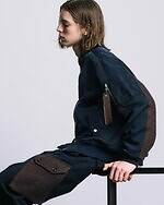 ソフ×クヴァドラ“チェック柄”カバーオールやフライトジャケット、上質な家具用生地を使用｜写真4