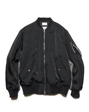 ソフ×クヴァドラ“チェック柄”カバーオールやフライトジャケット、上質な家具用生地を使用｜写真10