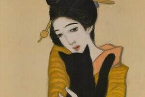 展覧会「竹久夢二 時代を創る表現者」東京国立近代美術館で、最高傑作《黒船屋》など“大正ロマン”作品