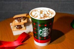 スターバックス(Starbucks Coffee) スモア チョコレート フラペチーノ｜写真6