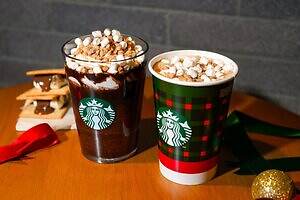 スターバックス(Starbucks Coffee) スモア チョコレート フラペチーノ｜写真5