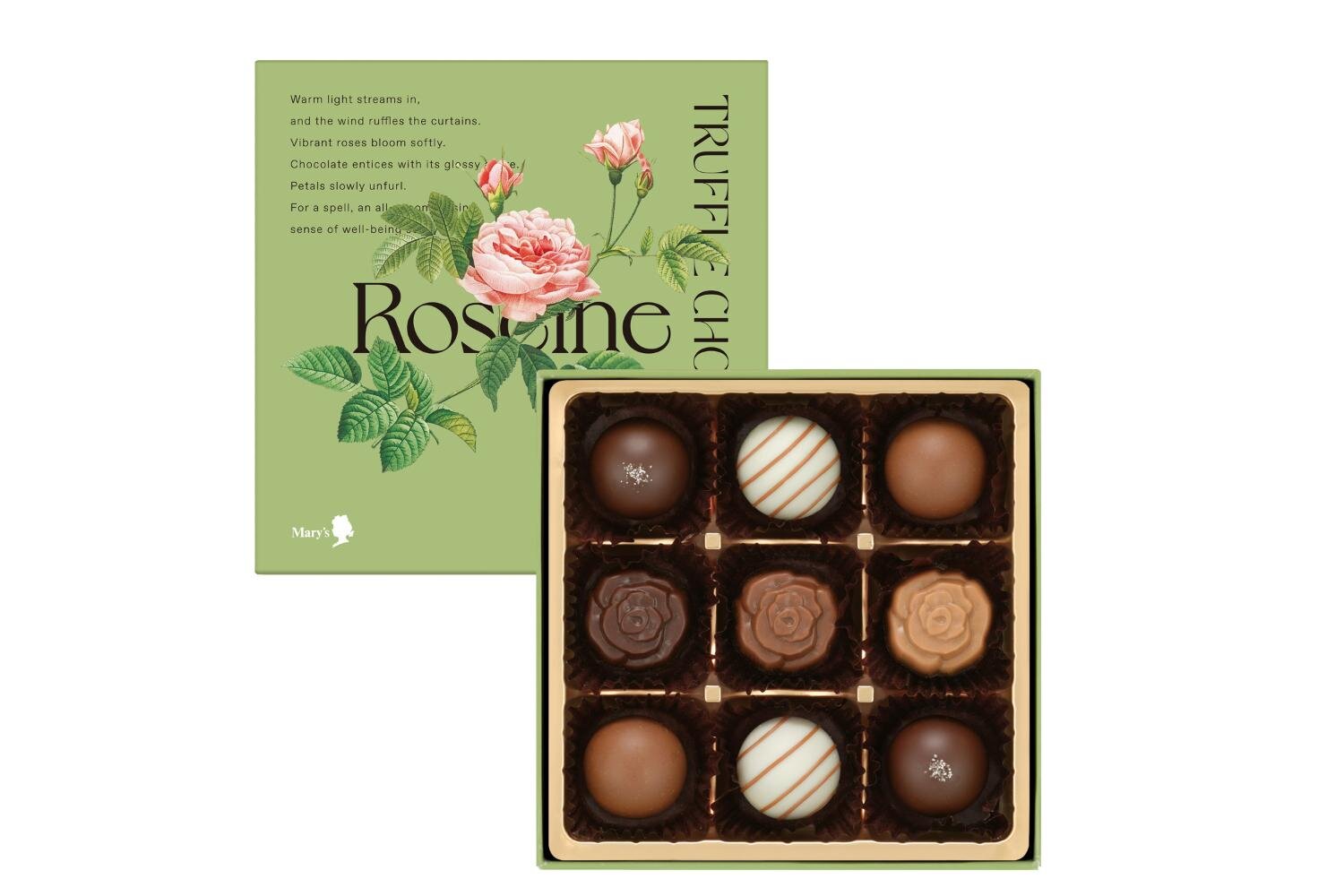 ローズトリュフアソート 9個入 1,296円