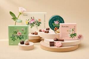 メリーチョコレート26年バレンタイン、“キラキラ個包装”のキャンディ型や薔薇型チョコレート
