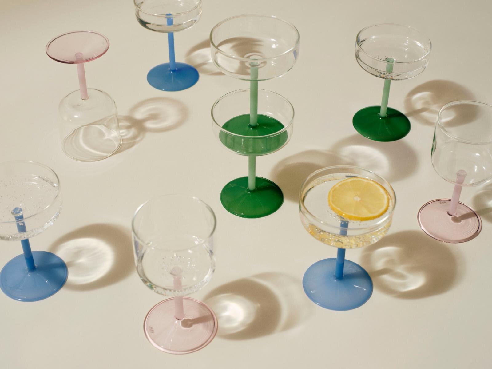 ティント ワイン グラス No.2 / セット オブ 2 6,160円