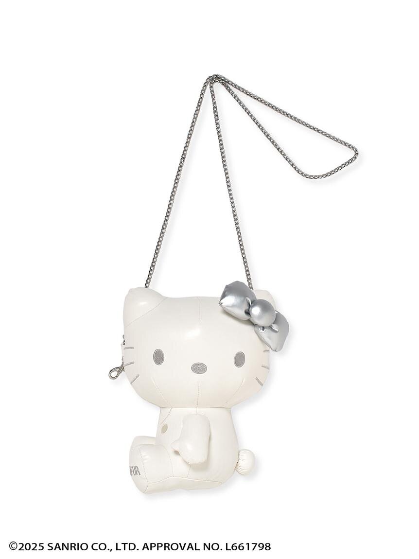 ファーファー×サンリオ「ハローキティ」ぬいぐるみ＆リボン型ショルダーバッグ、煌めくスウェットも｜写真4