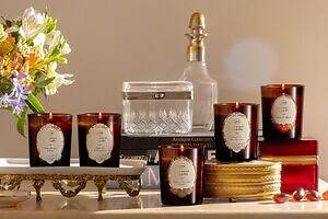 SABON“濃厚な香り広がる”アロマキャンドル、パウダリーフローラルや金木犀など全5種