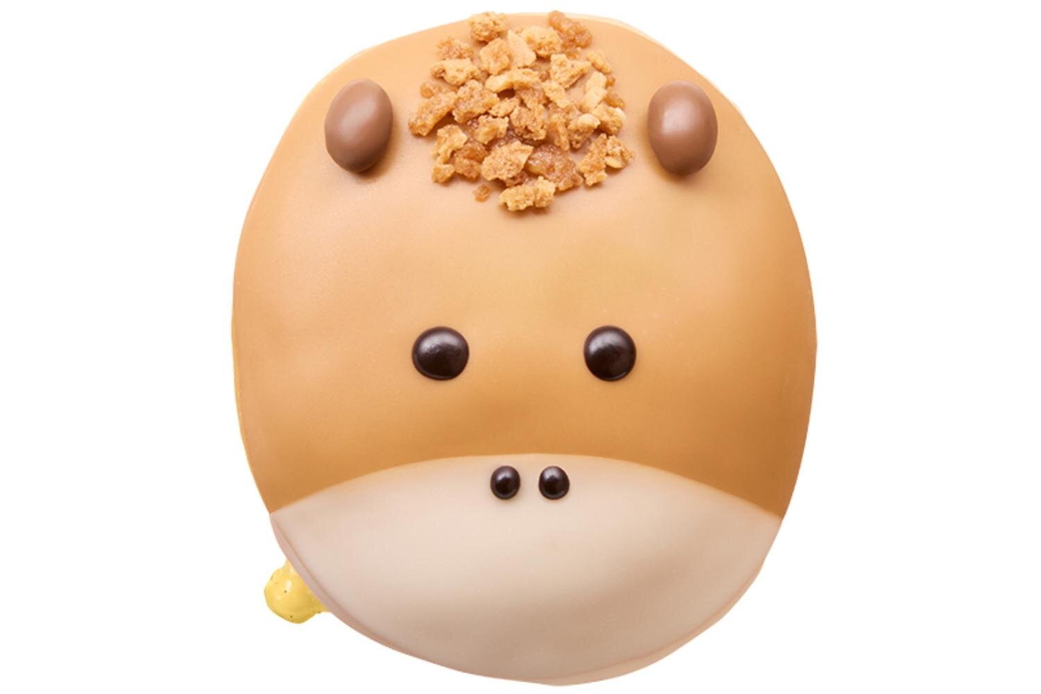 キャラメル ホース カスタード 378円、イートイン 385円