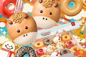 クリスピー・クリーム・ドーナツ26年干支「うま」モチーフや紅白カラーも