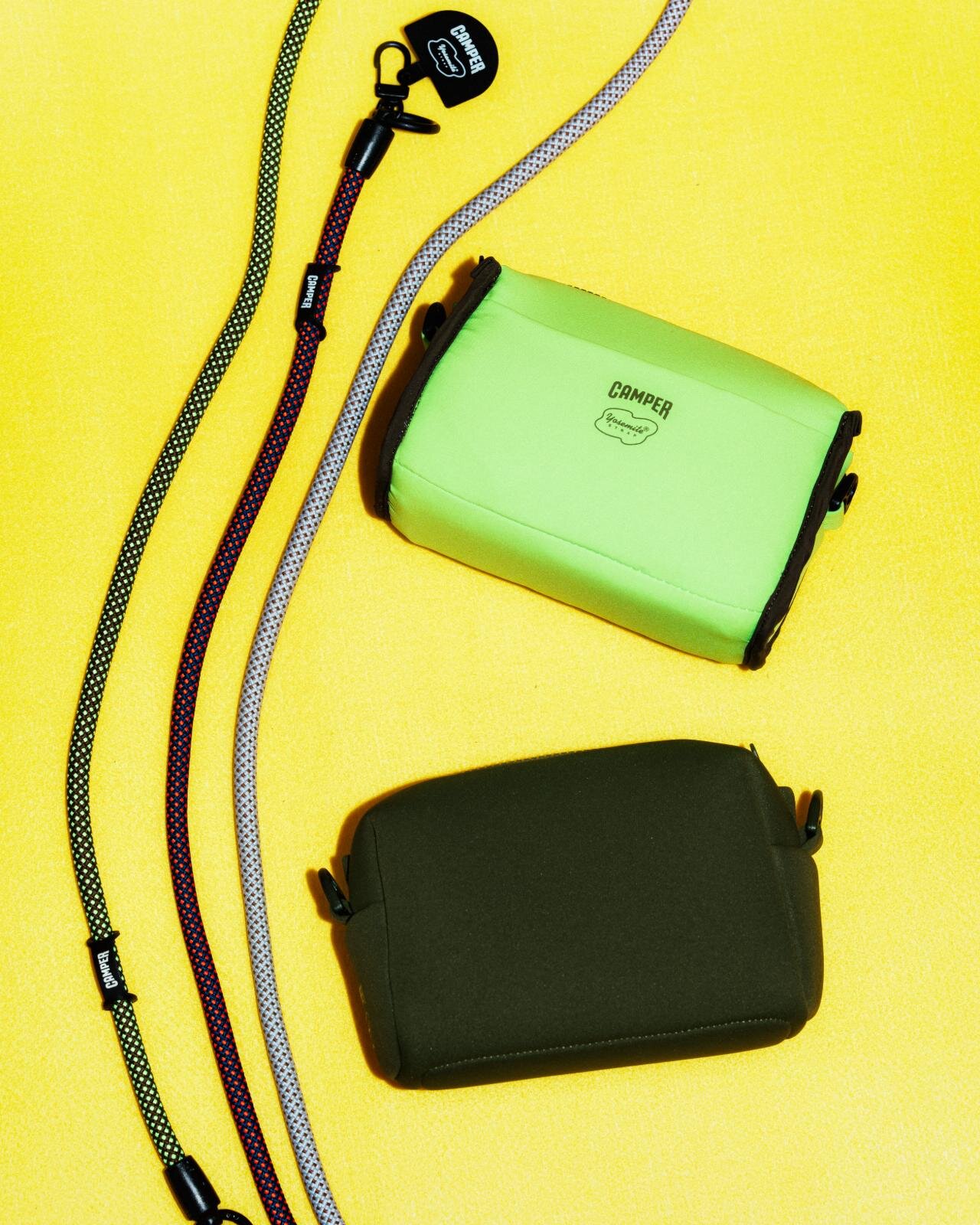 カンペール×ヨセミテストラップ、ふっくらポーチとスマホにも使えるバッグストラップ｜写真3