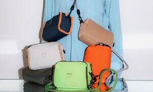 カンペール×ヨセミテストラップ、ふっくらポーチとスマホにも使えるバッグストラップ｜写真2