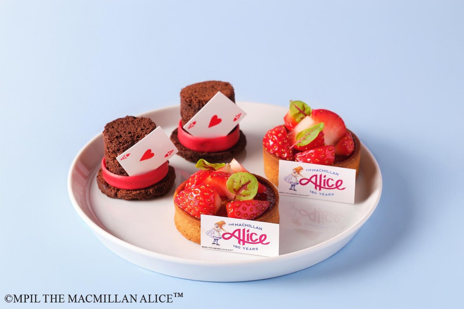 「不思議の国のアリス」着想いちごアフタヌーンティーが全国5都市で、三月うさぎのシュークリームなど｜写真4